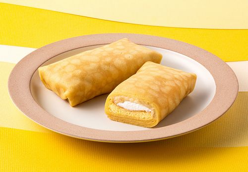 バナナかすたあどクレープ